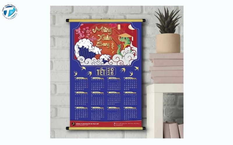 In số lượng ít sẽ có chi phí trên mỗi tờ lịch cao hơn